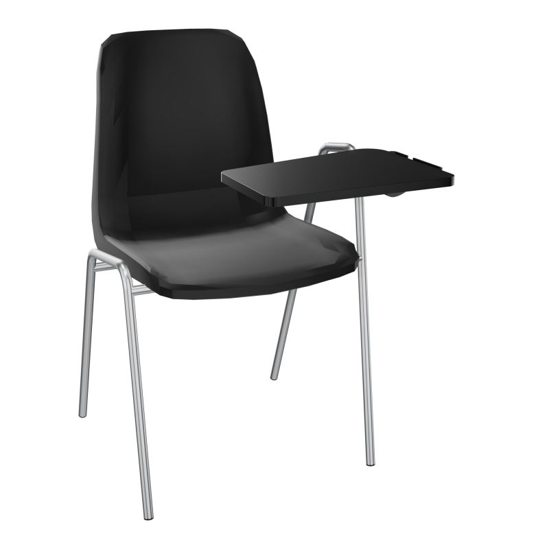 MEETING+ CHAISE 4P+ACCOTOIRSA GAUCHE COQUE NORMALE POLYPRO SANS PIECES D'ACCROCHES PU SQ