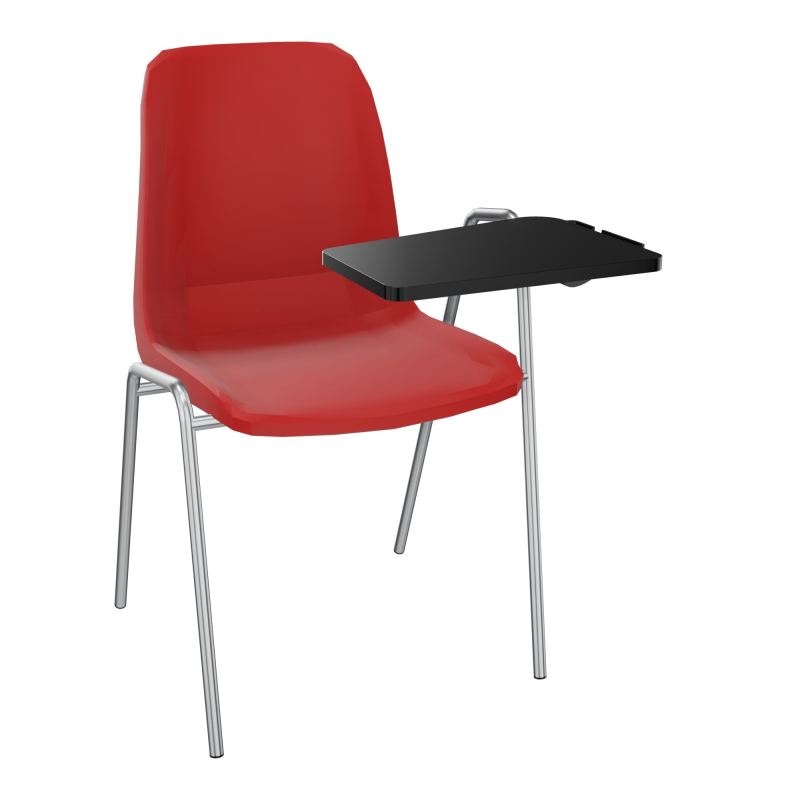 MEETING+ CHAISE 4P+ACCOTOIRSA GAUCHE COQUE NORMALE POLYPRO SANS PIECES D'ACCROCHES PZ SQ