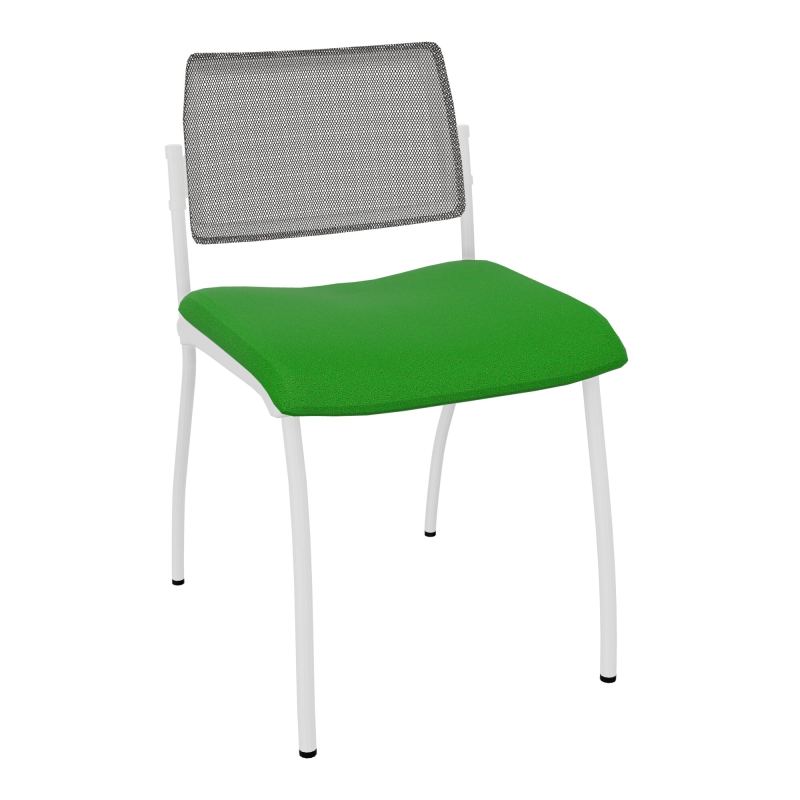 CHAISE INVENTIV 4 PIEDS FIN DOSSIER AVEC CONTRE - COQUE - ASSISE A1 SP UH