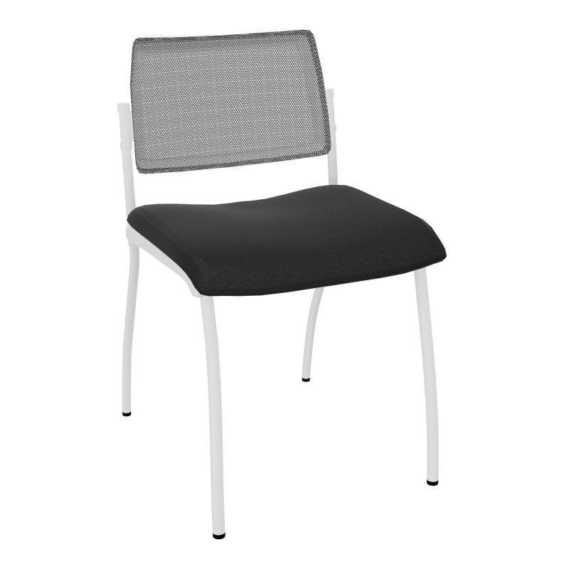 CHAISE INVENTIV 4 PIEDS FIN DOSSIER AVEC CONTRE - COQUE - ASSISE A6 SP UH