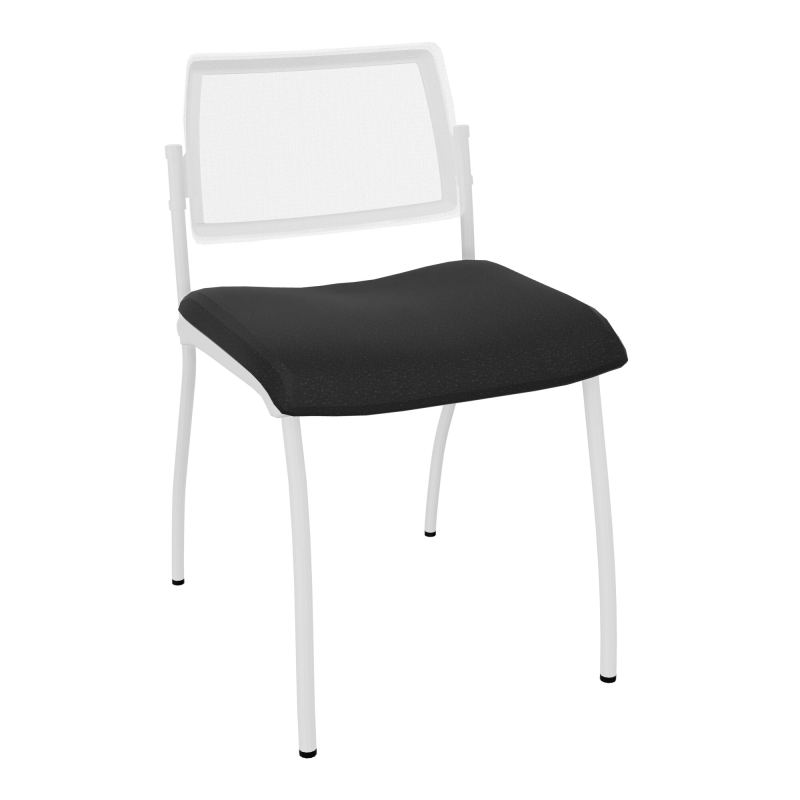 CHAISE INVENTIV 4 PIEDS FIN DOSSIER AVEC CONTRE - COQUE - ASSISE A6 SP UM