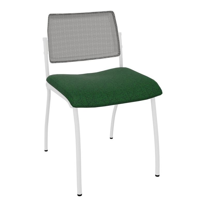 CHAISE INVENTIV 4 PIEDS FIN DOSSIER AVEC CONTRE - COQUE - ASSISE B2 SP UH