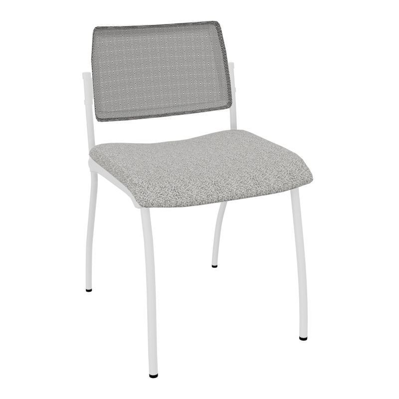 CHAISE INVENTIV 4 PIEDS FIN DOSSIER AVEC CONTRE - COQUE - ASSISE B5 SP UH