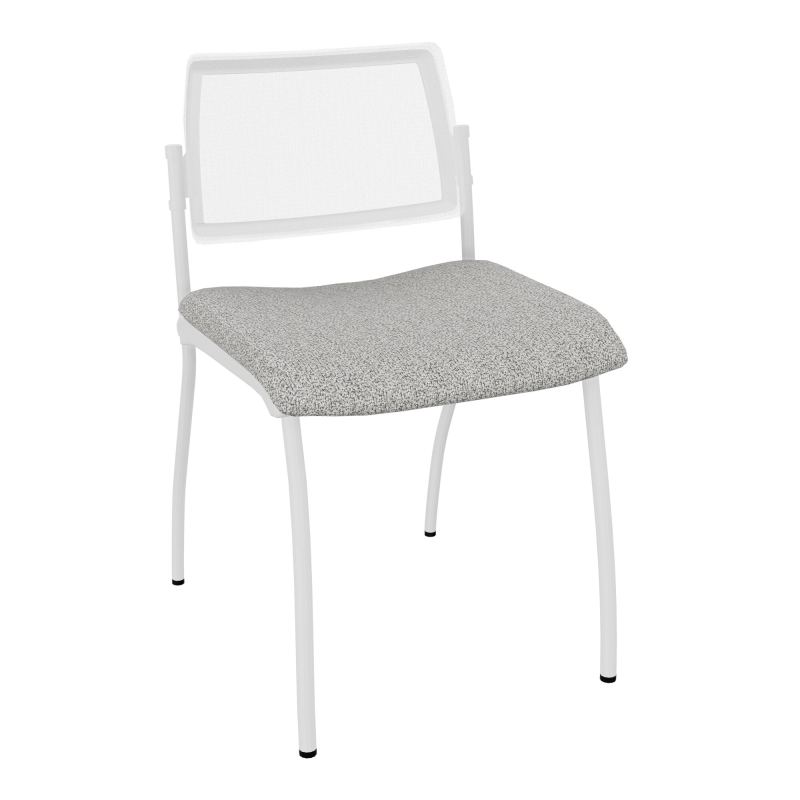 CHAISE INVENTIV 4 PIEDS FIN DOSSIER AVEC CONTRE - COQUE - ASSISE B5 SP UM