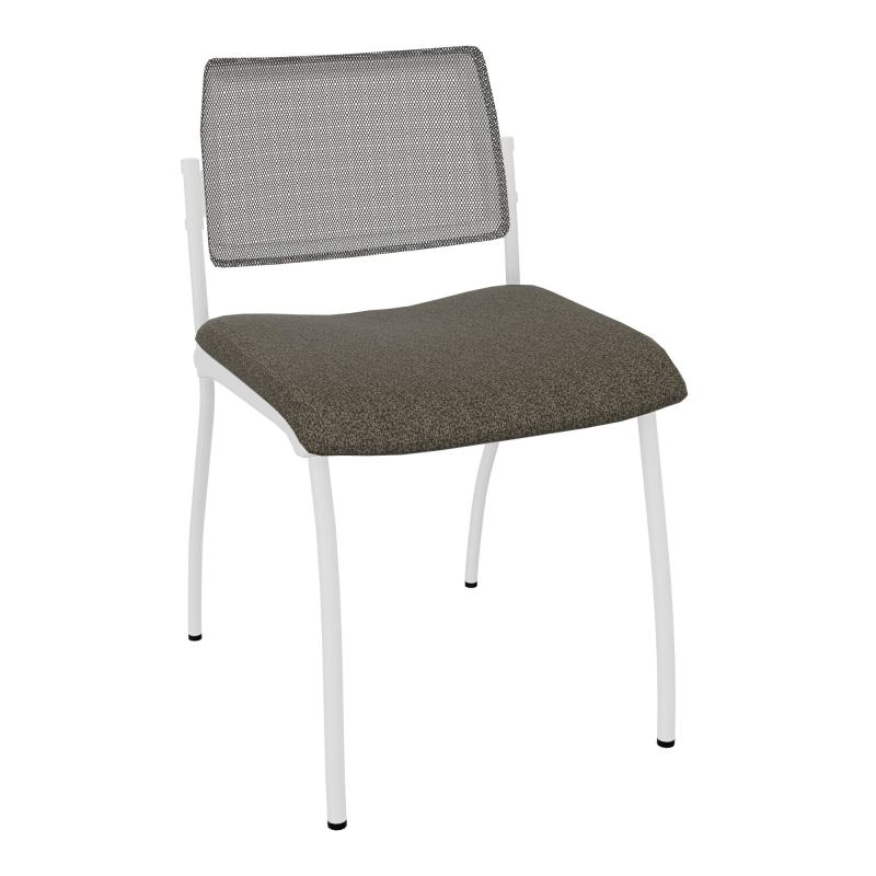 CHAISE INVENTIV 4 PIEDS FIN DOSSIER AVEC CONTRE - COQUE - ASSISE B7 SP UH