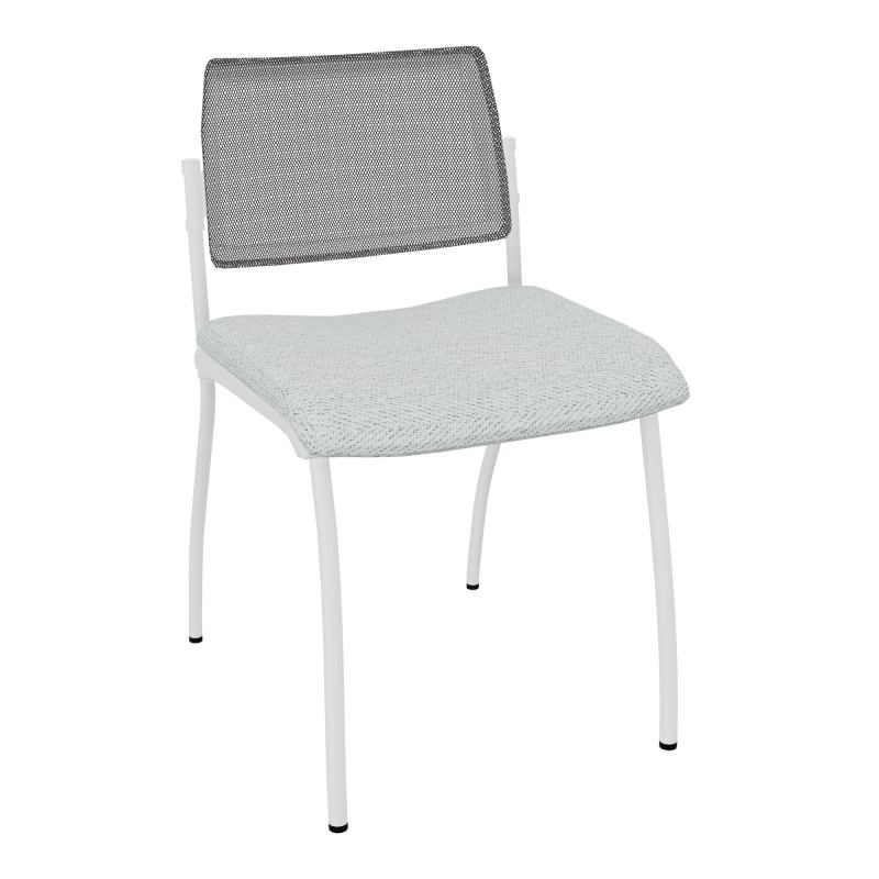 CHAISE INVENTIV 4 PIEDS FIN DOSSIER AVEC CONTRE - COQUE - ASSISE BC SP UH