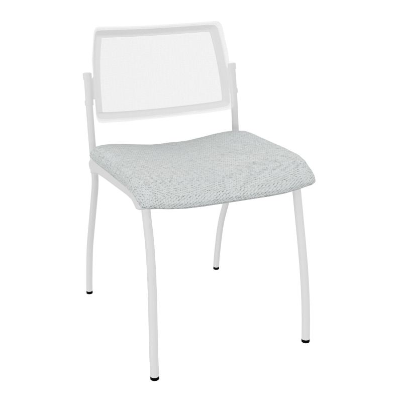 CHAISE INVENTIV 4 PIEDS FIN DOSSIER AVEC CONTRE - COQUE - ASSISE BC SP UM