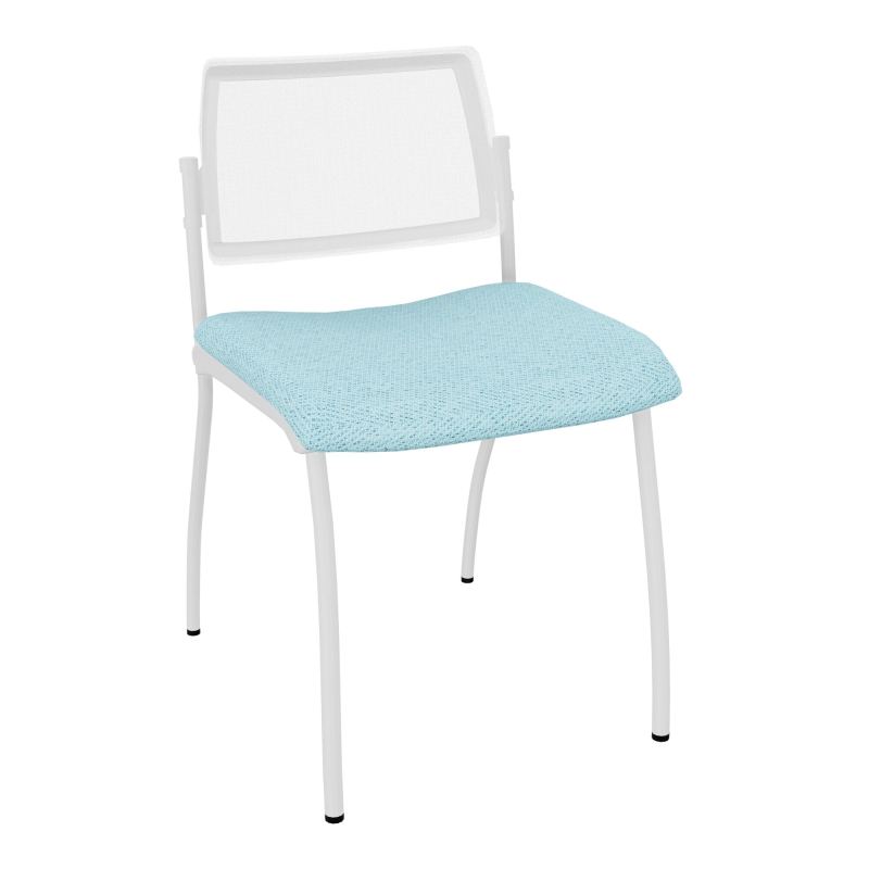 CHAISE INVENTIV 4 PIEDS FIN DOSSIER AVEC CONTRE - COQUE - ASSISE BF SP UM