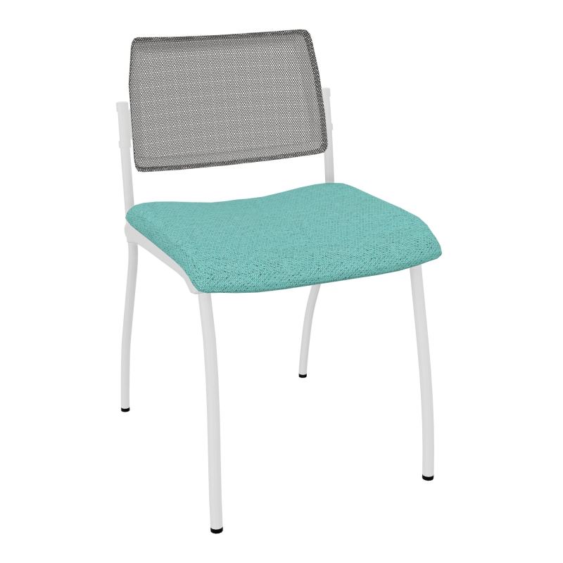 CHAISE INVENTIV 4 PIEDS FIN DOSSIER AVEC CONTRE - COQUE - ASSISE BG SP UH