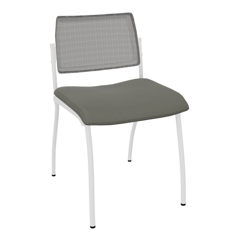 CHAISE INVENTIV 4 PIEDS FIN DOSSIER AVEC CONTRE - COQUE - ASSISE CH SP UH