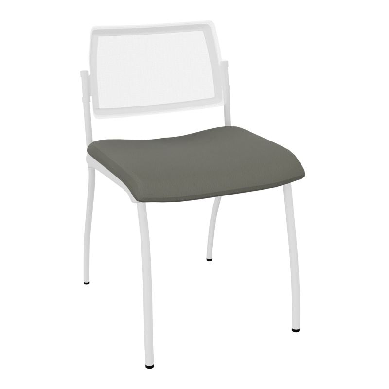 CHAISE INVENTIV 4 PIEDS FIN DOSSIER AVEC CONTRE - COQUE - ASSISE CH SP UM