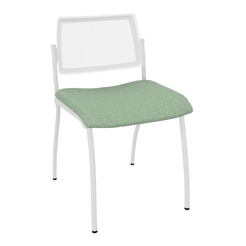 CHAISE INVENTIV 4 PIEDS FIN DOSSIER AVEC CONTRE - COQUE - ASSISE E7 SP UM