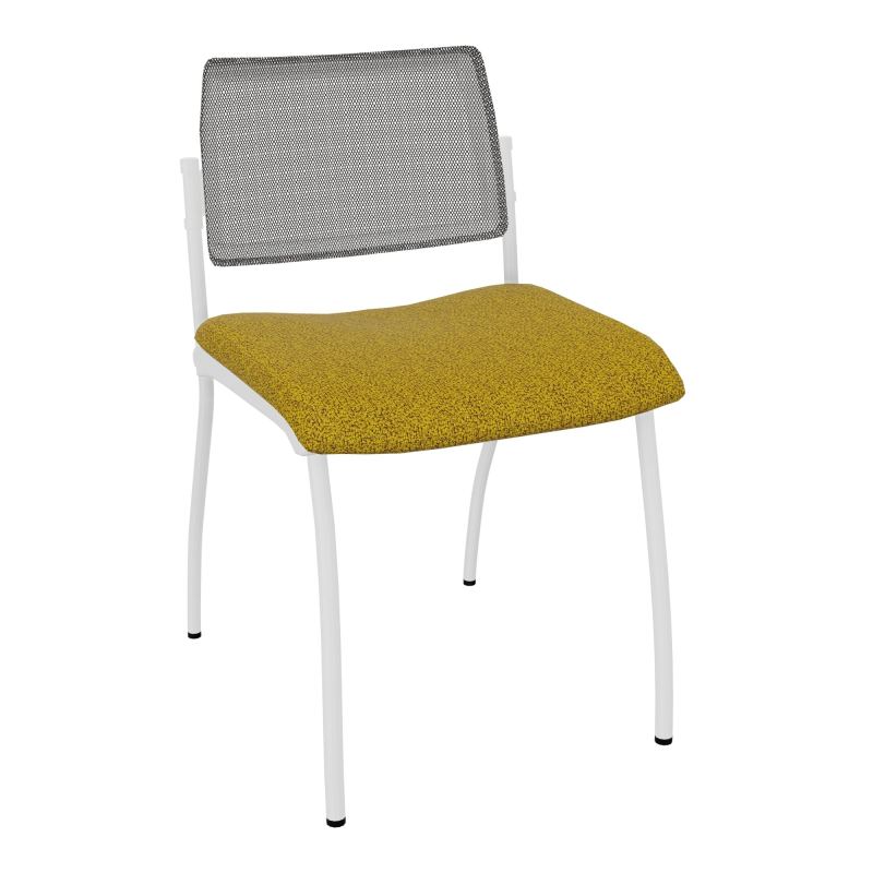 CHAISE INVENTIV 4 PIEDS FIN DOSSIER AVEC CONTRE - COQUE - ASSISE E9 SP UH