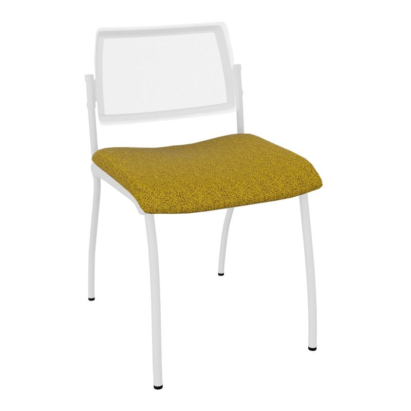 CHAISE INVENTIV 4 PIEDS FIN DOSSIER AVEC CONTRE - COQUE - ASSISE E9 SP UM