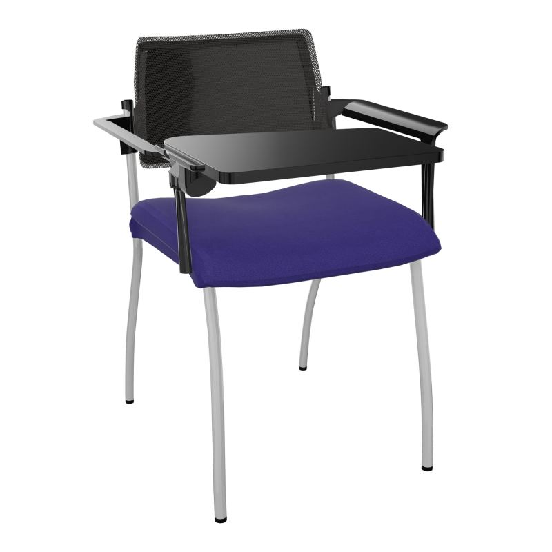 INVENTIV CHAISE 4P DOS NOIR+ACCOTOIRS+TABLET.ECRIT A DROITE - RESILLE A3 SB UH
