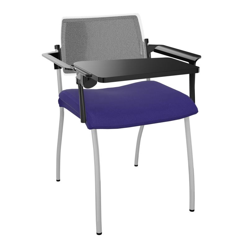 INVENTIV CHAISE 4P DOS NOIR+ACCOTOIRS+TABLET.ECRIT A DROITE - RESILLE A3 SB UM