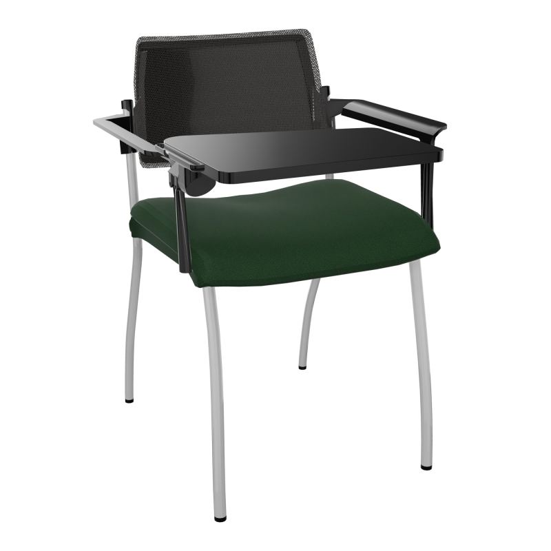 INVENTIV CHAISE 4P DOS NOIR+ACCOTOIRS+TABLET.ECRIT A DROITE - RESILLE A9 SB UH