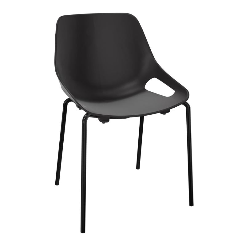 CHAISE 4 PIEDS ROSALIE SANS PLACET - PIED SG - ASSISE PR