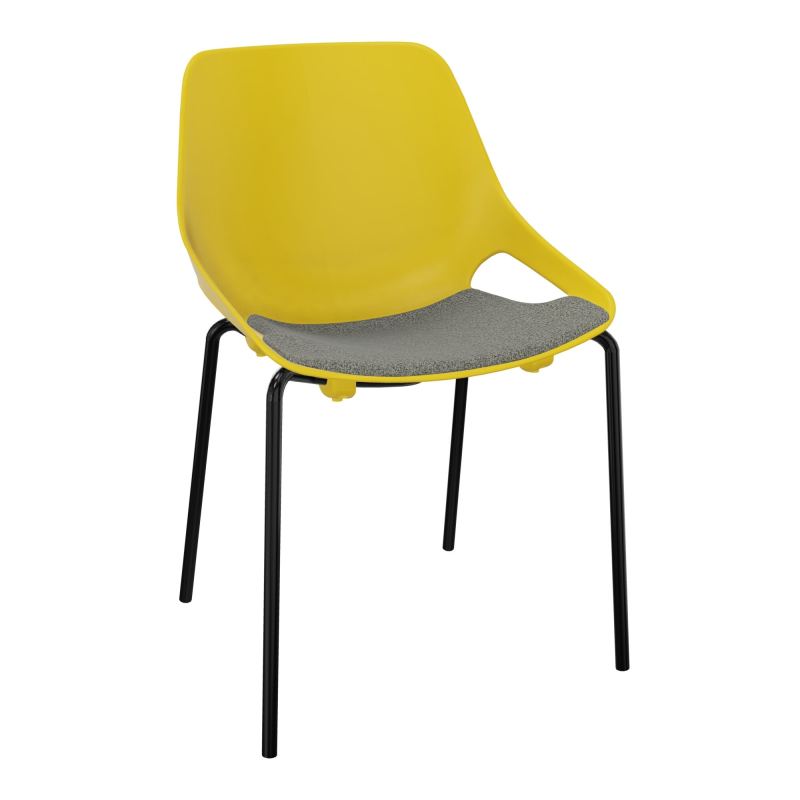 CHAISE 4 PIEDS ROSALIE + PLACET B1 - PIED SG - ASSISE PJ