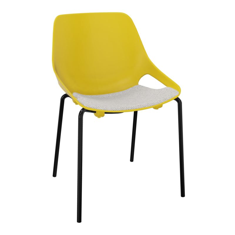 CHAISE 4 PIEDS ROSALIE + PLACET PJ - PIED SG - ASSISE BM