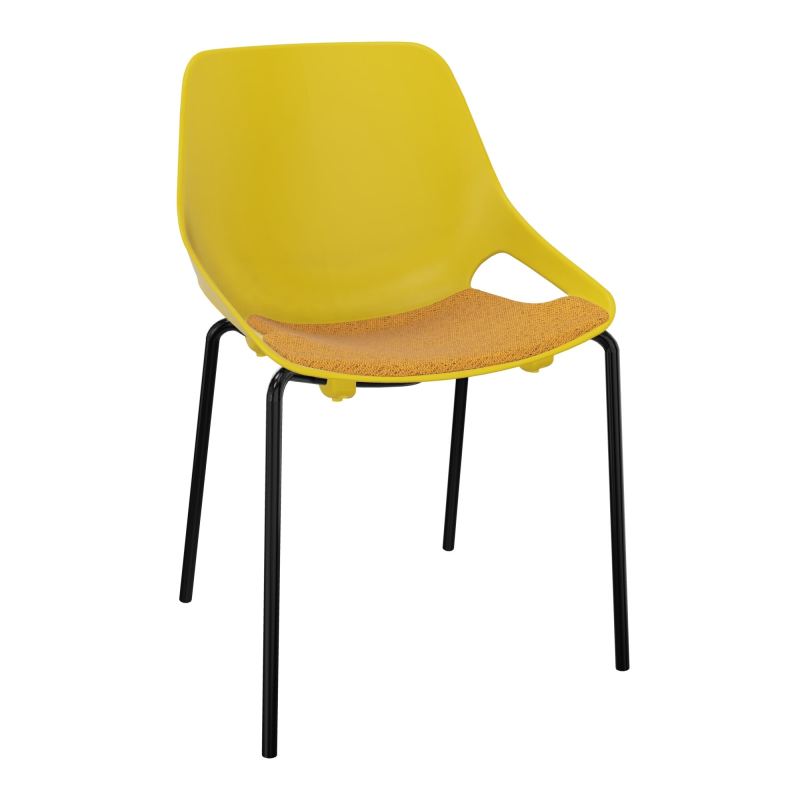 CHAISE 4 PIEDS ROSALIE + PLACET PJ - PIED SG - ASSISE BO