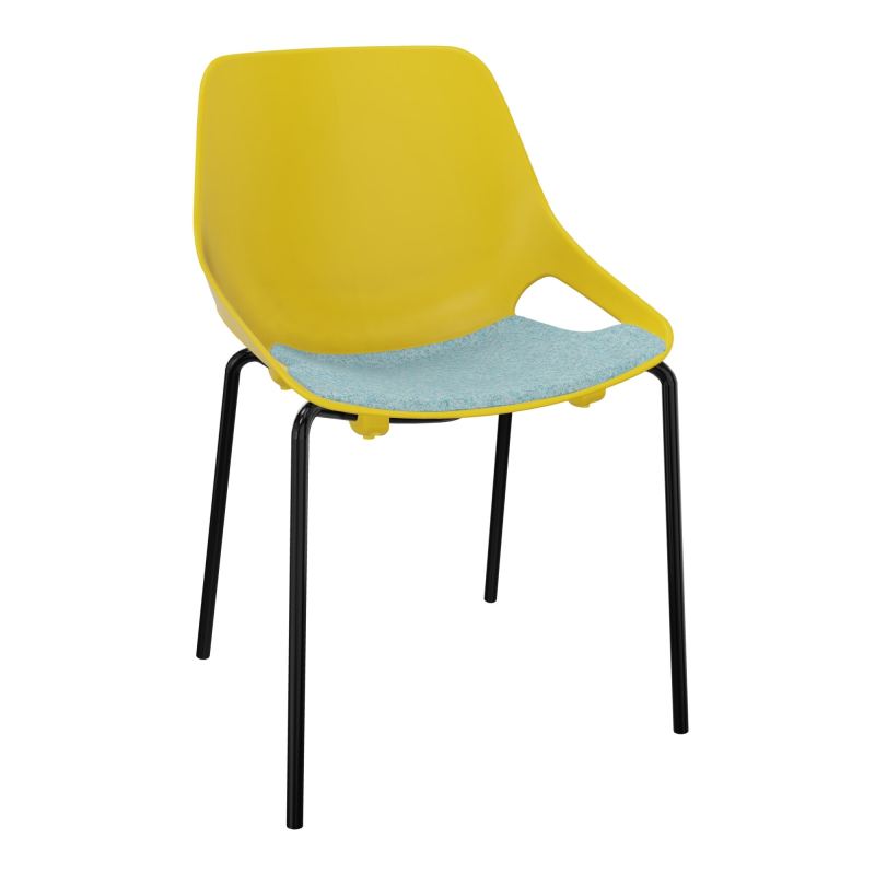CHAISE 4 PIEDS ROSALIE + PLACET PJ - PIED SG - ASSISE CJ