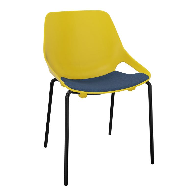 CHAISE 4 PIEDS ROSALIE + PLACET PJ - PIED SG - ASSISE DC