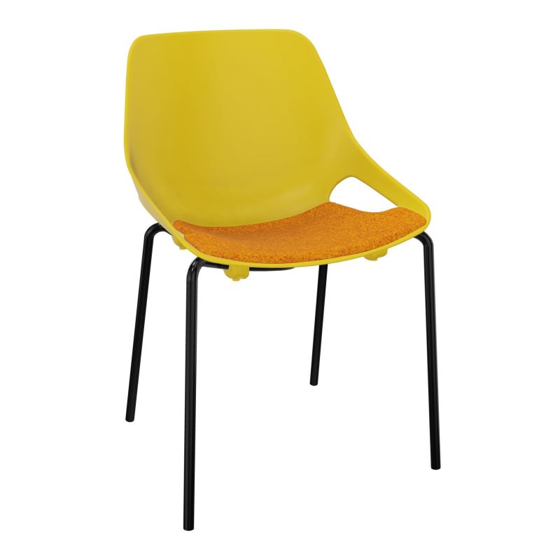 CHAISE 4 PIEDS ROSALIE + PLACET PJ - PIED SG - ASSISE DI