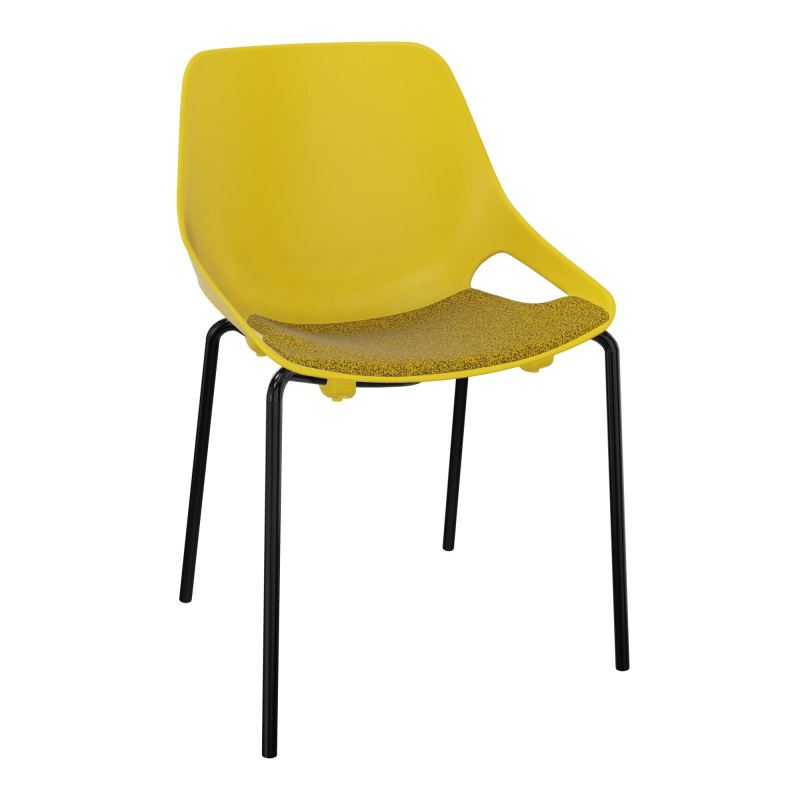 CHAISE 4 PIEDS ROSALIE + PLACET PJ - PIED SG - ASSISE E9