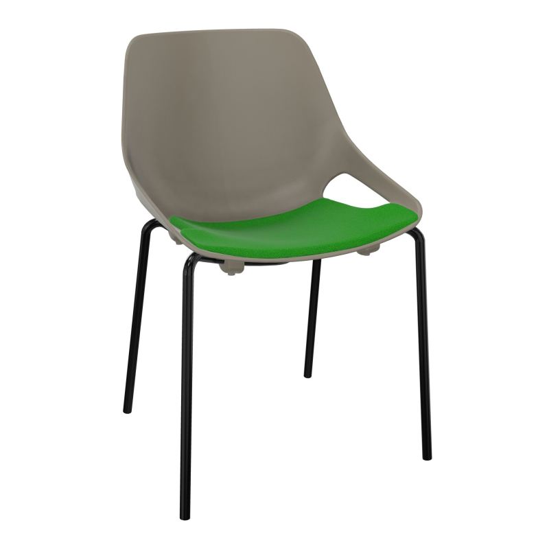 CHAISE 4 PIEDS ROSALIE + PLACET A1 - PIED SG - ASSISE PQ