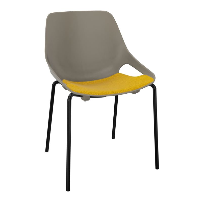 CHAISE 4 PIEDS ROSALIE + PLACET A5 - PIED SG - ASSISE PQ