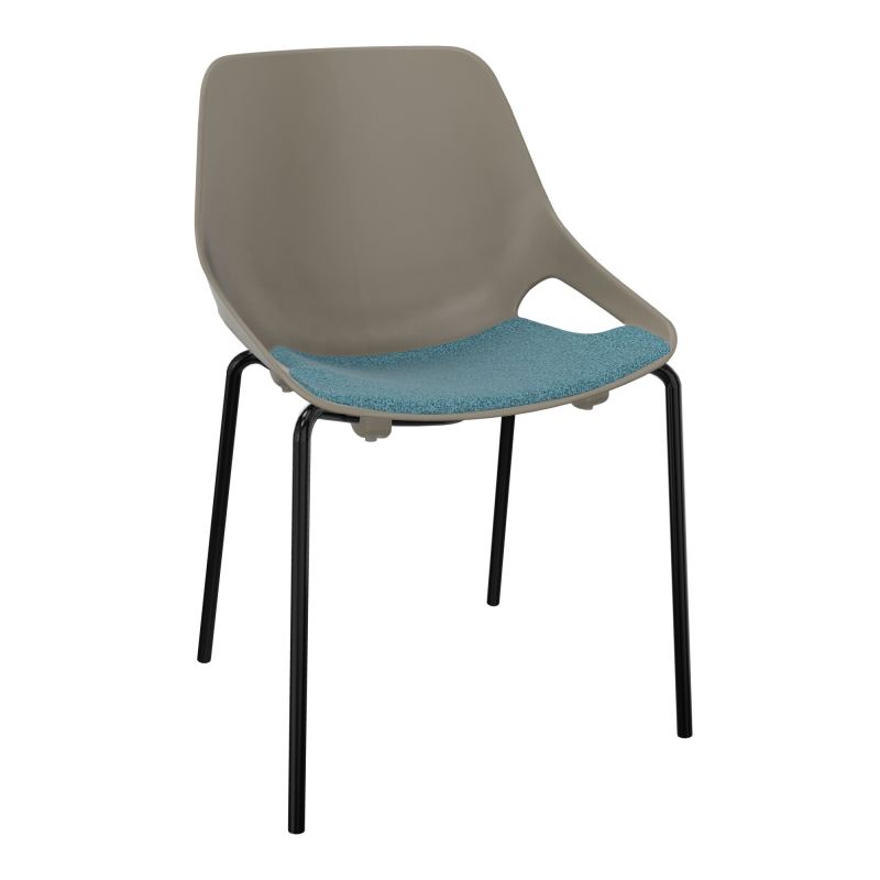 CHAISE 4 PIEDS ROSALIE + PLACET B4 - PIED SG - ASSISE PQ