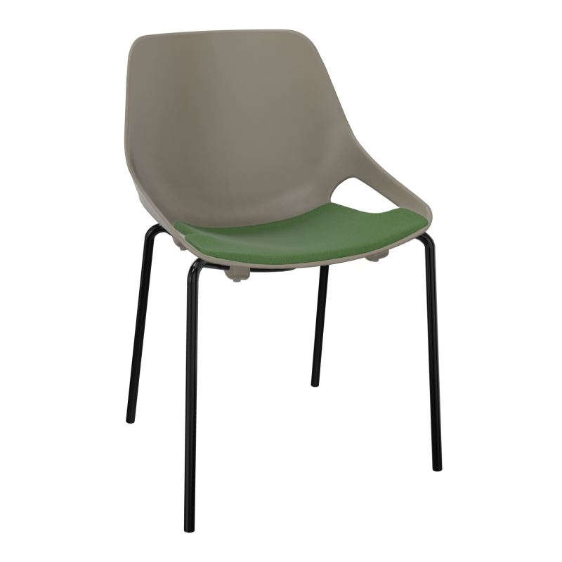 CHAISE 4 PIEDS ROSALIE + PLACET PQ - PIED SG - ASSISE CE