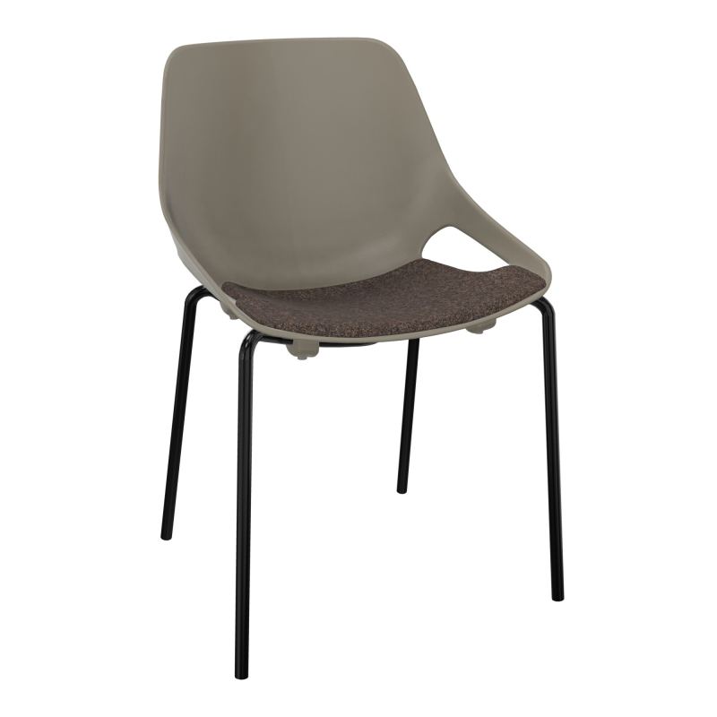 CHAISE 4 PIEDS ROSALIE + PLACET PQ - PIED SG - ASSISE DD