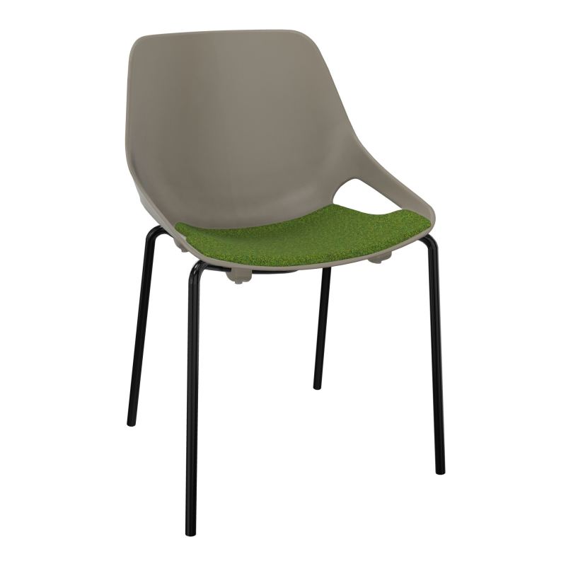 CHAISE 4 PIEDS ROSALIE + PLACET PQ - PIED SG - ASSISE DE