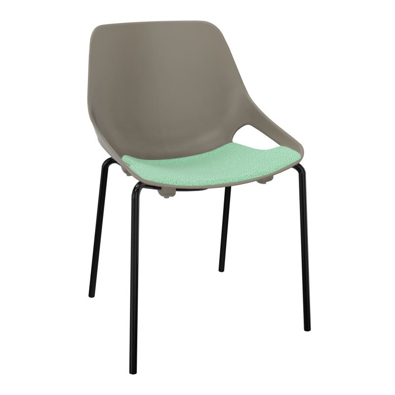 CHAISE 4 PIEDS ROSALIE + PLACET PQ - PIED SG - ASSISE E4
