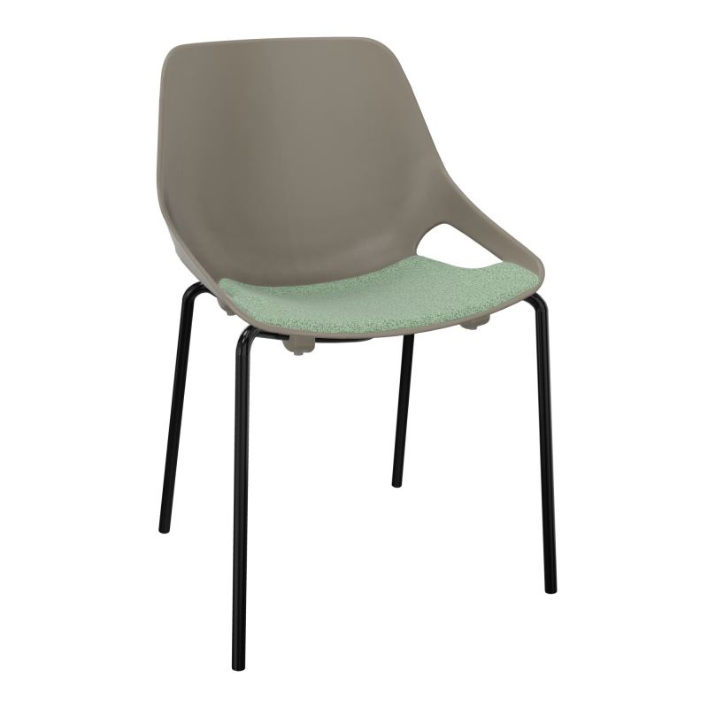 CHAISE 4 PIEDS ROSALIE + PLACET PQ - PIED SG - ASSISE E7