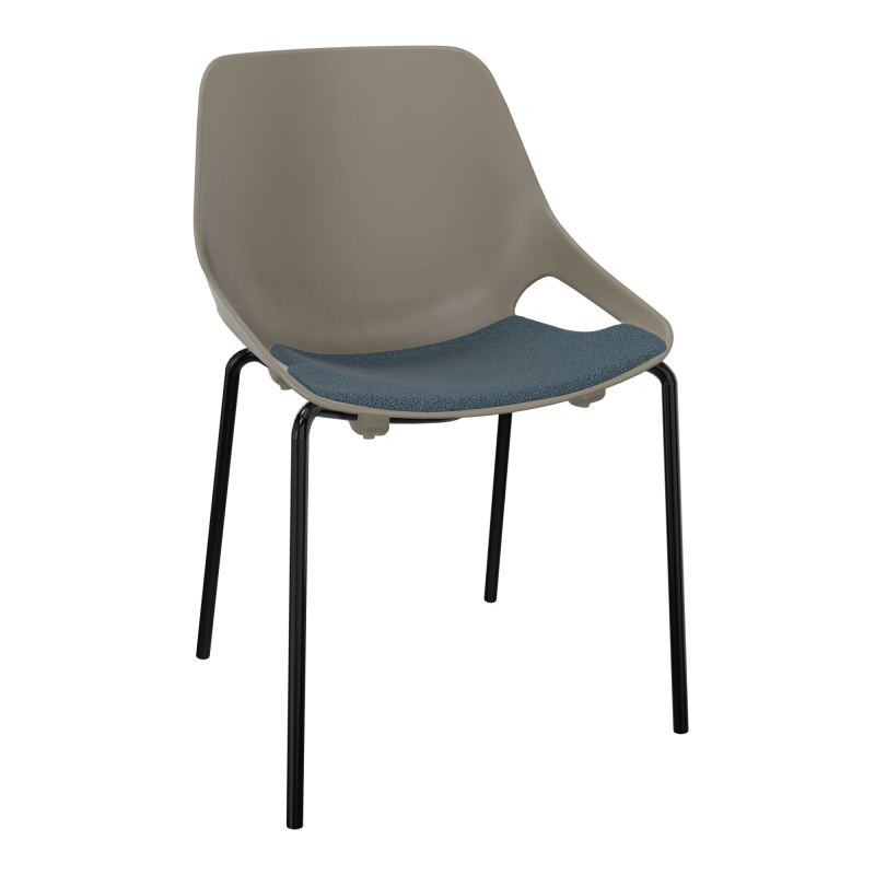 CHAISE 4 PIEDS ROSALIE + PLACET KA - PIED SG - ASSISE PQ