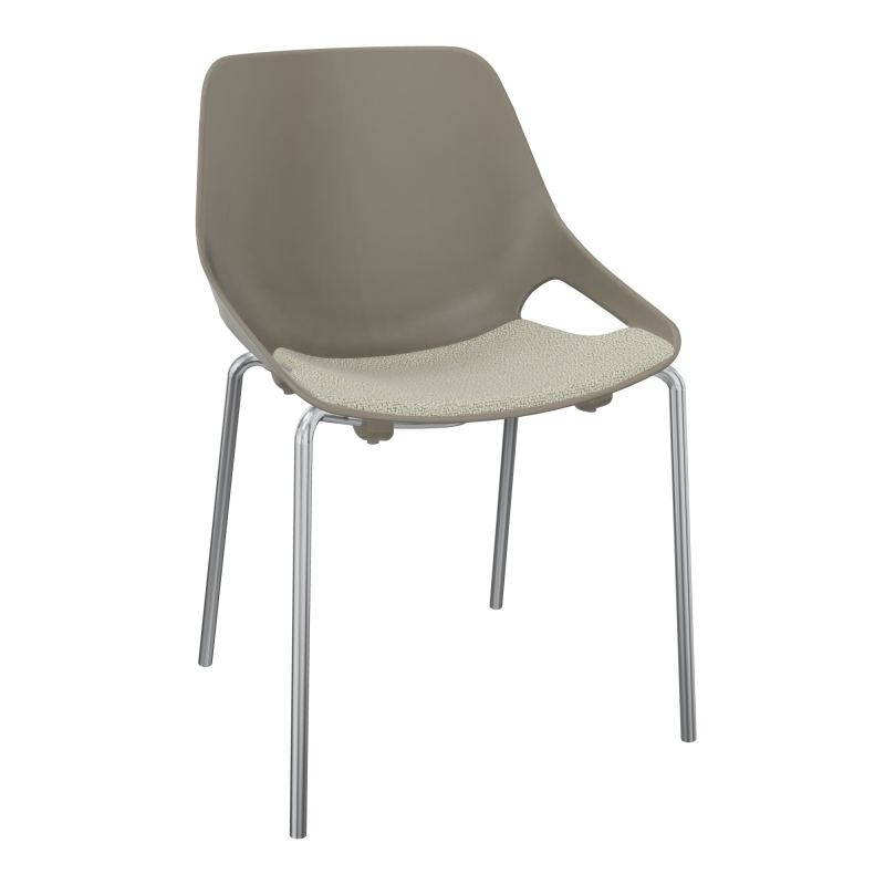 CHAISE 4 PIEDS ROSALIE + PLACET A2 - PIED SQ - ASSISE PQ