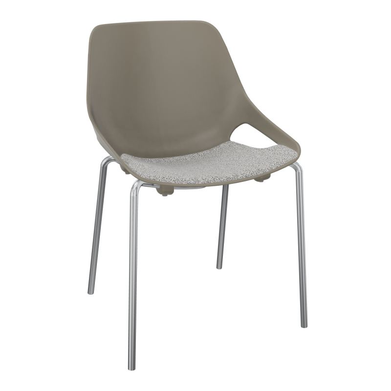 CHAISE 4 PIEDS ROSALIE + PLACET B5 - PIED SQ - ASSISE PQ