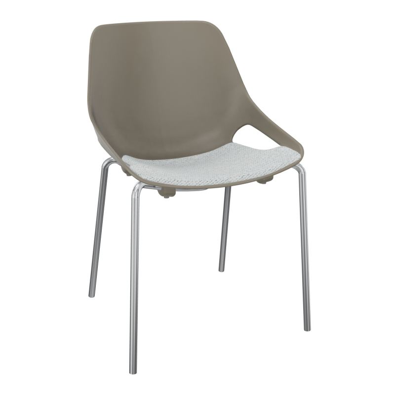 CHAISE 4 PIEDS ROSALIE + PLACET PQ - PIED SQ - ASSISE BC