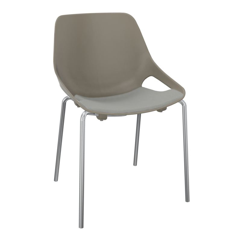 CHAISE 4 PIEDS ROSALIE + PLACET PQ - PIED SQ - ASSISE CA