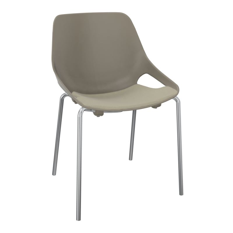CHAISE 4 PIEDS ROSALIE + PLACET PQ - PIED SQ - ASSISE CG