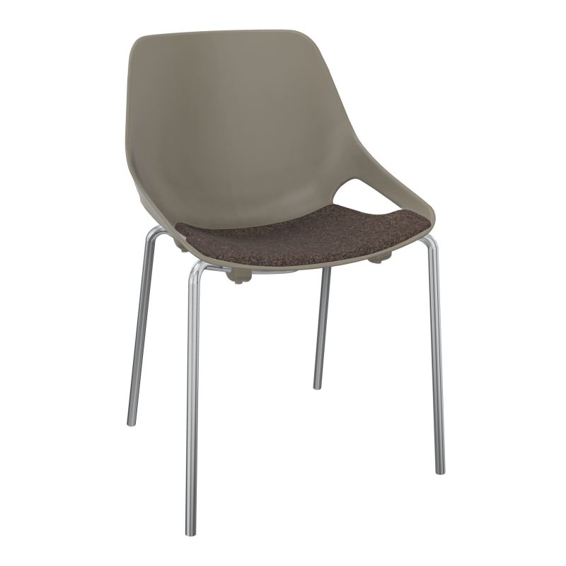 CHAISE 4 PIEDS ROSALIE + PLACET PQ - PIED SQ - ASSISE DD