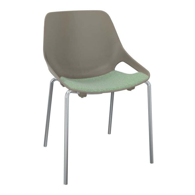 CHAISE 4 PIEDS ROSALIE + PLACET PQ - PIED SQ - ASSISE E7