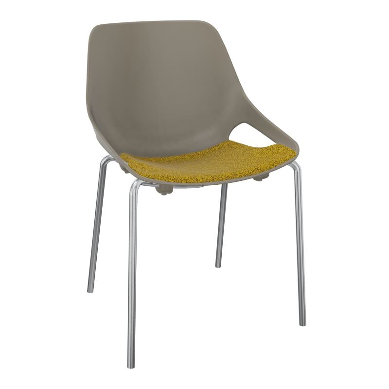 CHAISE 4 PIEDS ROSALIE + PLACET PQ - PIED SQ - ASSISE E9