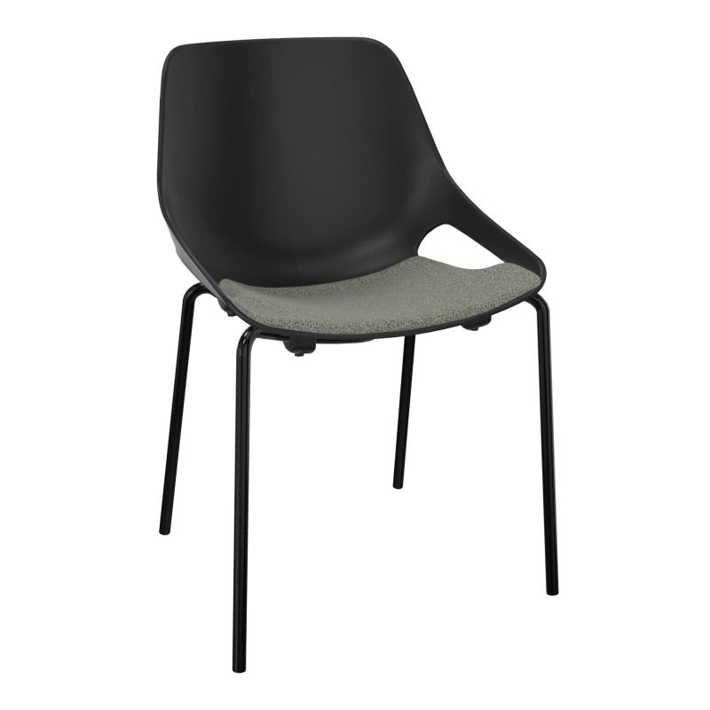 CHAISE 4 PIEDS ROSALIE + PLACET B1 - PIED SG - ASSISE PR
