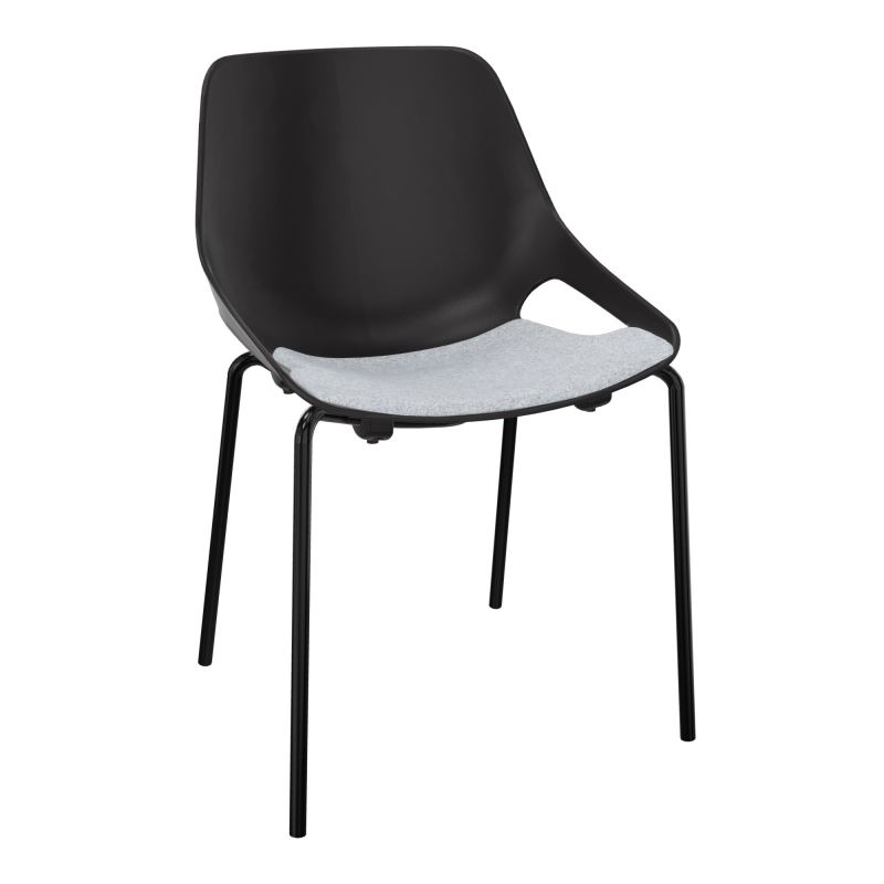 CHAISE 4 PIEDS ROSALIE + PLACET PR - PIED SG - ASSISE DA