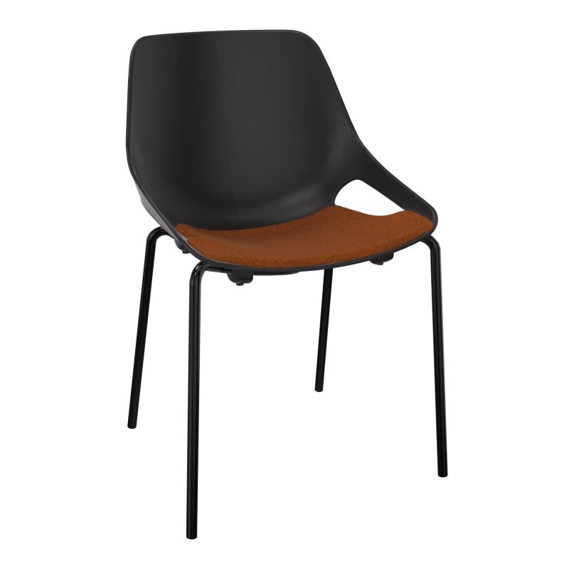 CHAISE 4 PIEDS ROSALIE + PLACET PR - PIED SG - ASSISE DZ