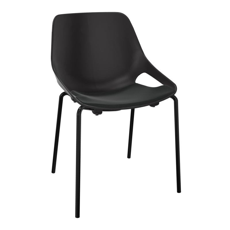 CHAISE 4 PIEDS ROSALIE + PLACET KE - PIED SG - ASSISE PR